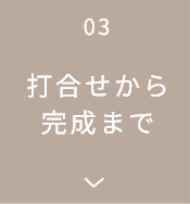 打合せから完成まで