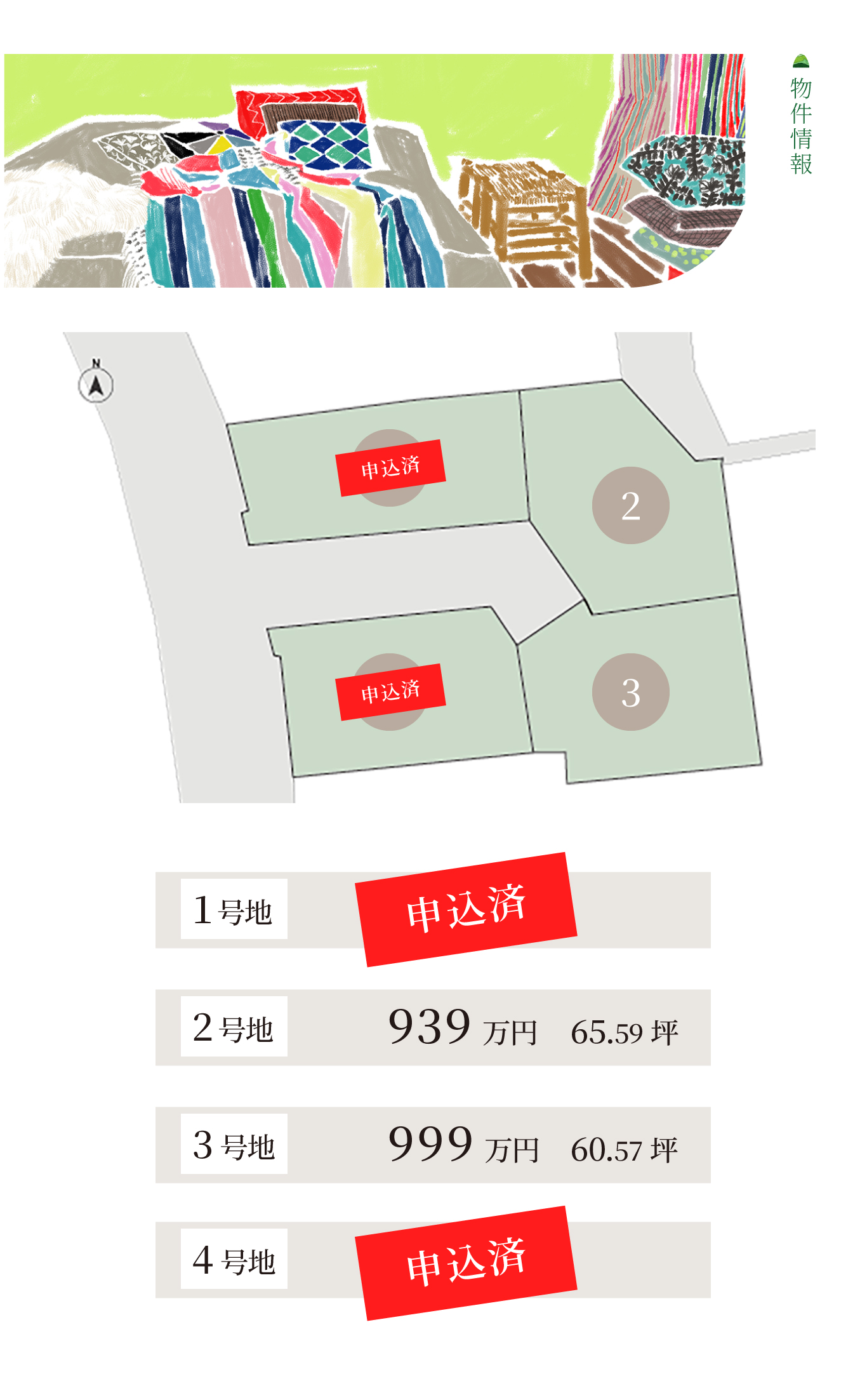 鳥栖市養父町の宅地分譲 全4区画 平屋や二階建て新築住宅に対応可能